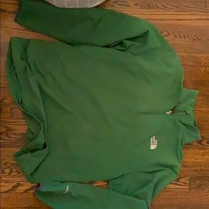 North face wind breaker pull over